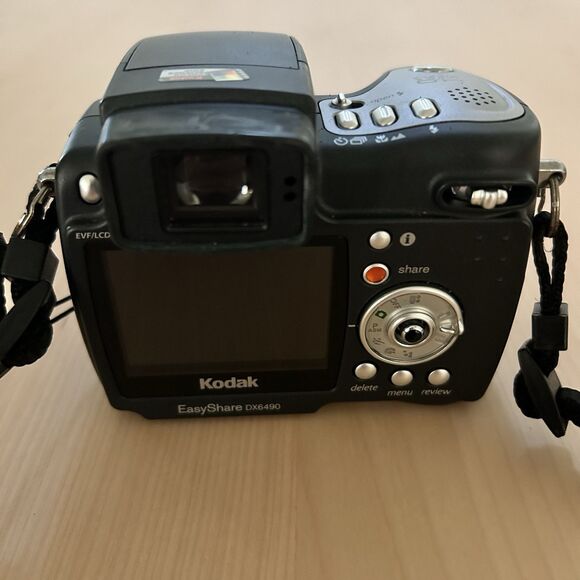 Kodak EasyShare DX6490 4.0MP Digital Camera - Black FOR PARTS ONLY*** - Picture 3 of 10